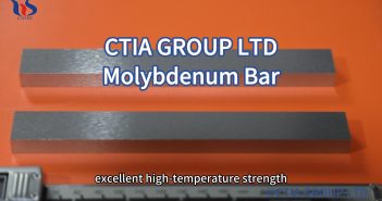 Images of molybdenum strips