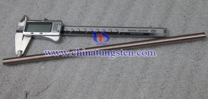 鎢銅合金棒圖片