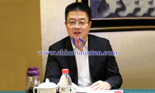 中鎢高新董事長、中國鎢協(xié)副會長李仲澤