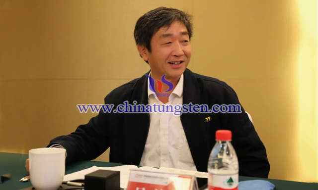 廈門鎢業(yè)總裁、中國鎢協(xié)副會長吳高潮