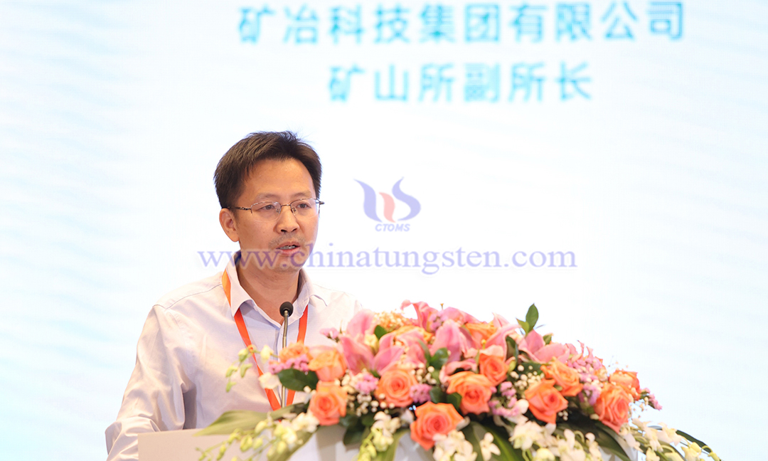 礦冶科技集團(tuán)有限公司礦山所副所長(zhǎng) 謝旭陽(yáng)