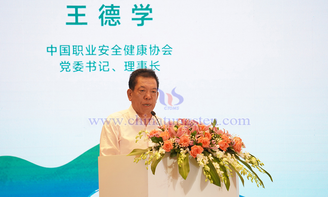 中國(guó)職業(yè)安全健康協(xié)會(huì)黨委書(shū)記、理事長(zhǎng) 王德學(xué)