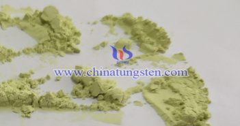 中鎢在線(xiàn)納米黃色氧化鎢圖片